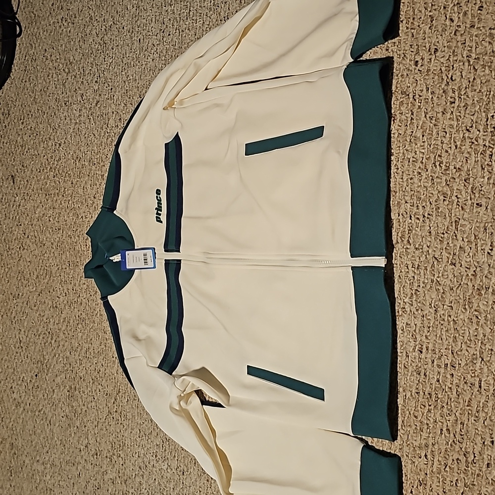 Mens Prince zip up athletic wear
